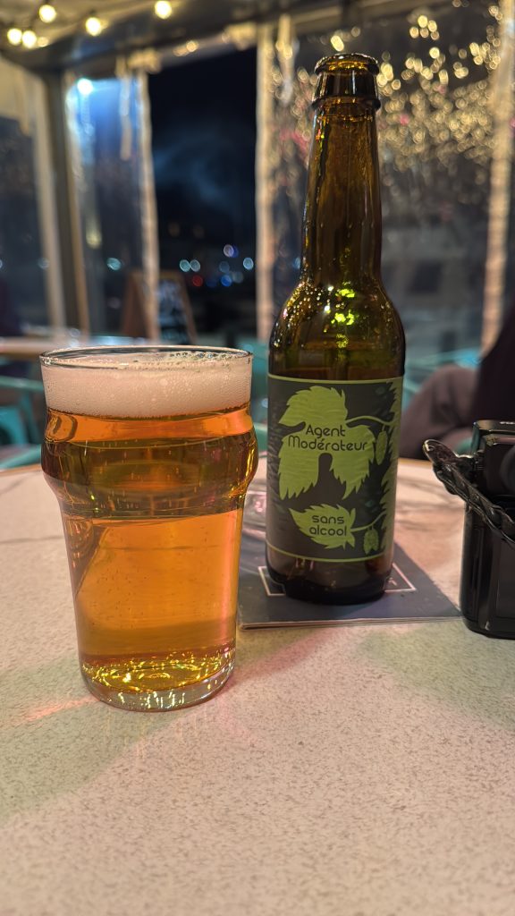 Zero alchohol beer