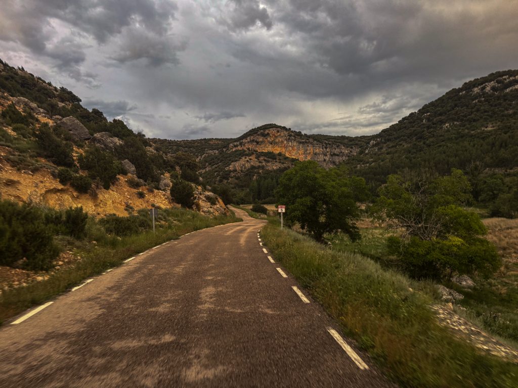 Open country road